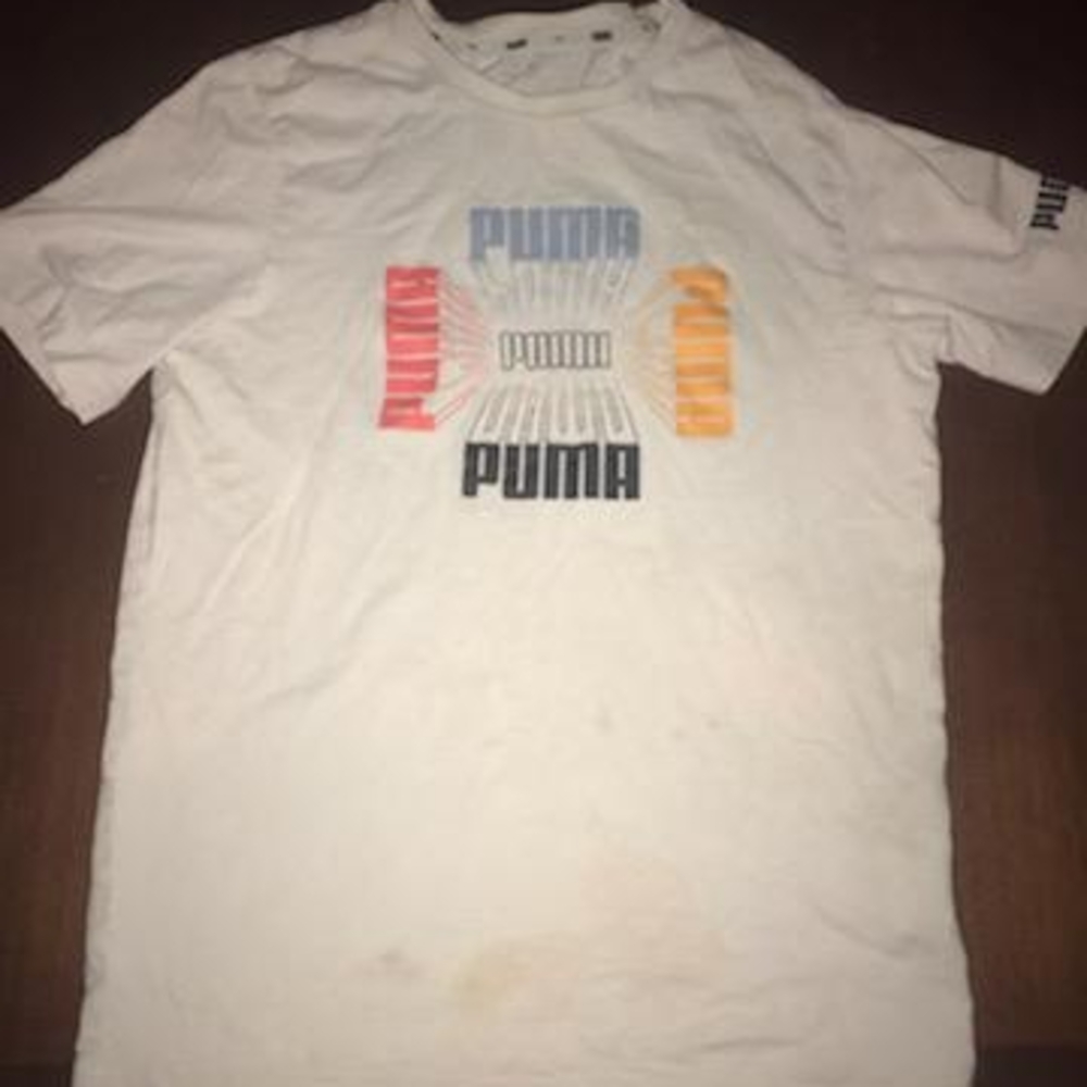 Puma Graphic White T-Shirt